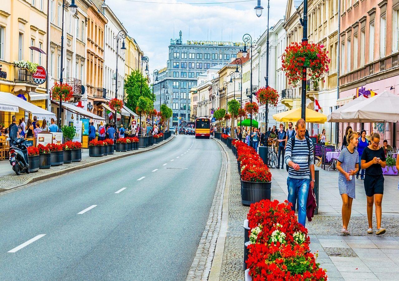 Elegant Apartment Warsaw Promenade Екстер'єр фото